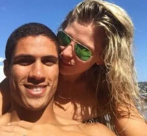 Raphael Varane and Camille Tytgat soaking up the sun: The French footballer and his wife relish their sunny outdoor adventures, creating cherished memories together.