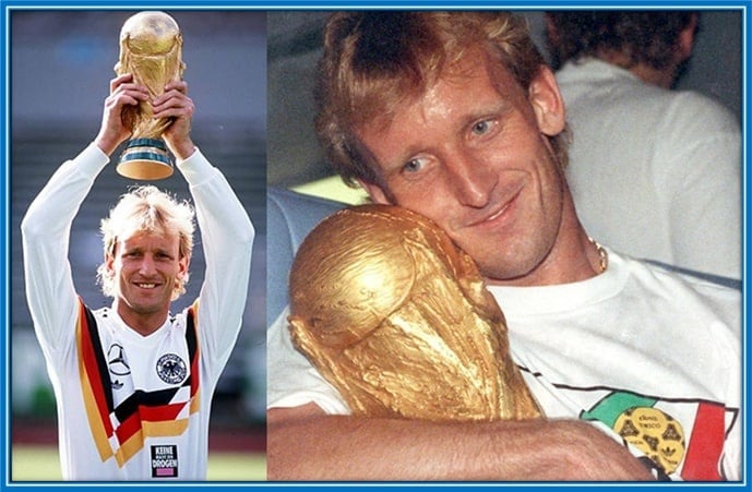 Gleison Bremer's Dad holds Andreas Brehme as his football idol. Because of his love for this 1990 World Cup winner, he named his son after him.
