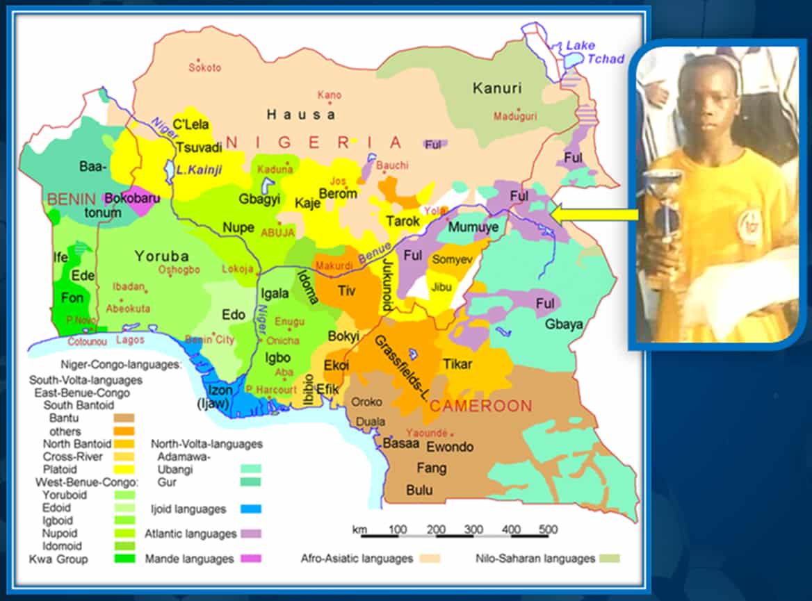 This map explains Vincent Aboubakar's Ethnicity.