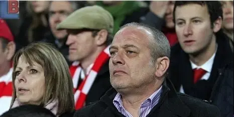 Jack Wilshere Parents- Kerry and Andrew.