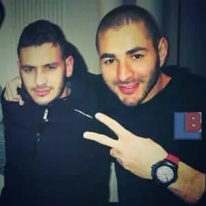 Karim Benzema's brother - Gessy.