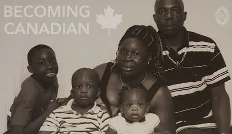 He wasn't just growing up happily in Canada but was in the process of becoming a Canadian citizen.