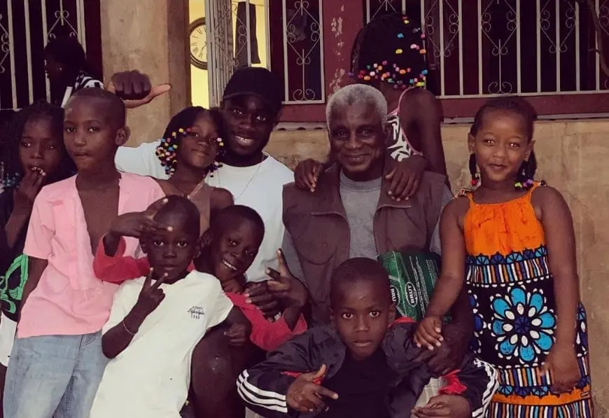Meet Dayot Upamecano's Father, who, together with his son, loves the idea of visiting their homeland in Guinea-Bissau.
