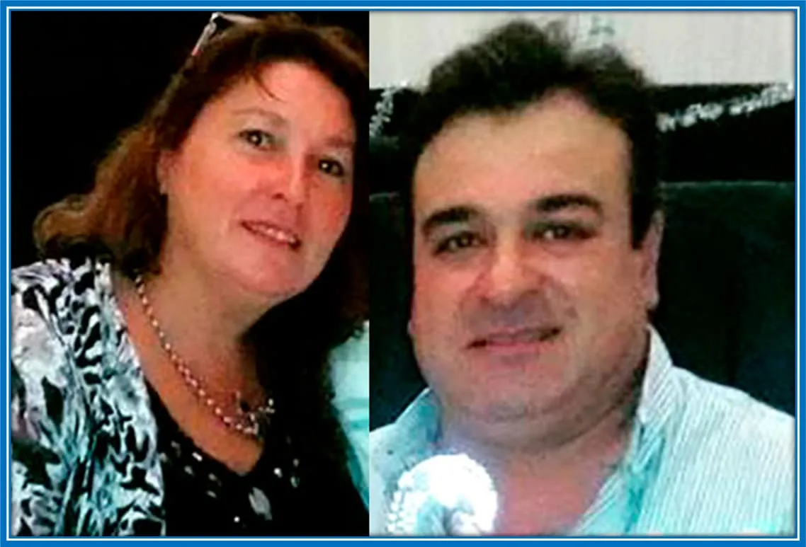 Meet Julian Alvarez's parents. His mother's name is Mariana Alvarez, and his father, Gustavo Alvarez.