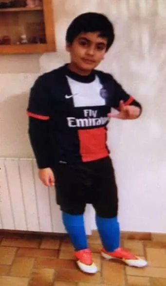 Young Yacine Adli supported PSG as a child.