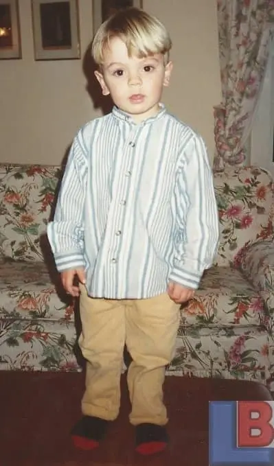 This is Jack Wilshere, in his childhood.