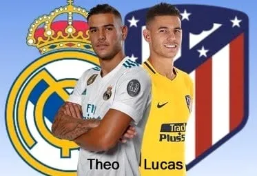 Theo and Lucas Hernandez are football brothers.