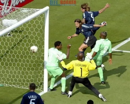 Gabriel Batistuta Last Goal Against Nigeria.