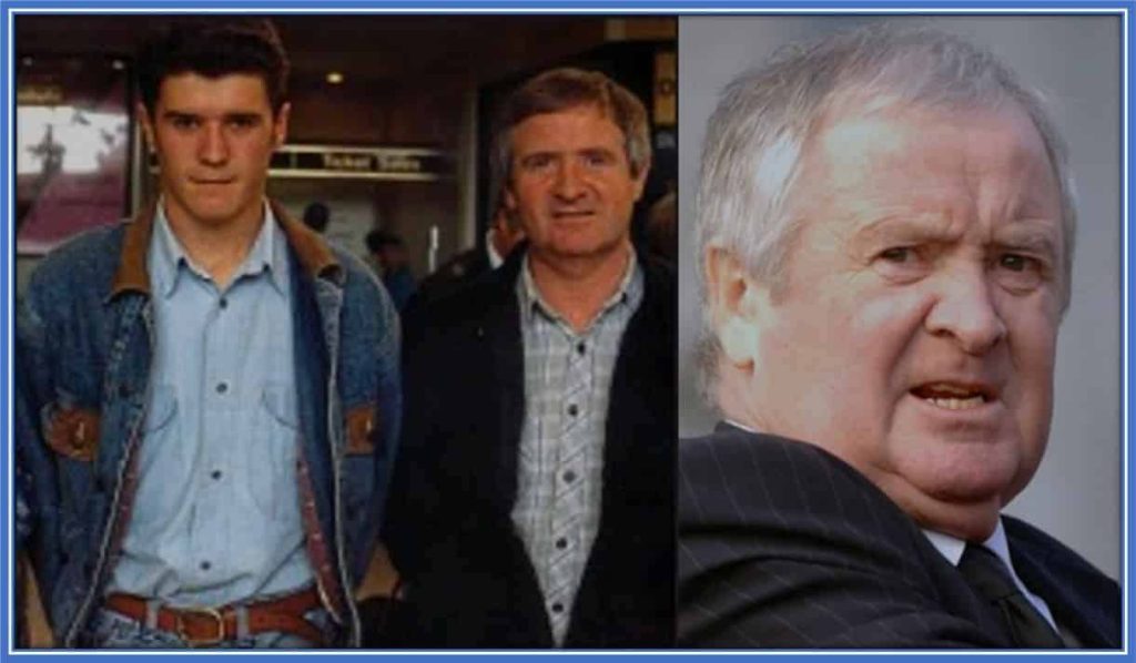 Behold Roy Keane's Dad in his middle and old ages. Before his death, he was known for his charm and sense of humour.
