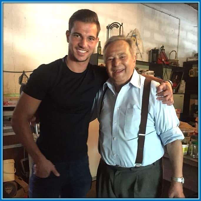 Meet Cedric Soares' Grandfather. Sadly, he is late.