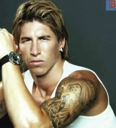 Sergio Ramos has faith in the tattoo.