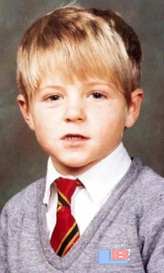 Young Steven Gerrard as a Kid.