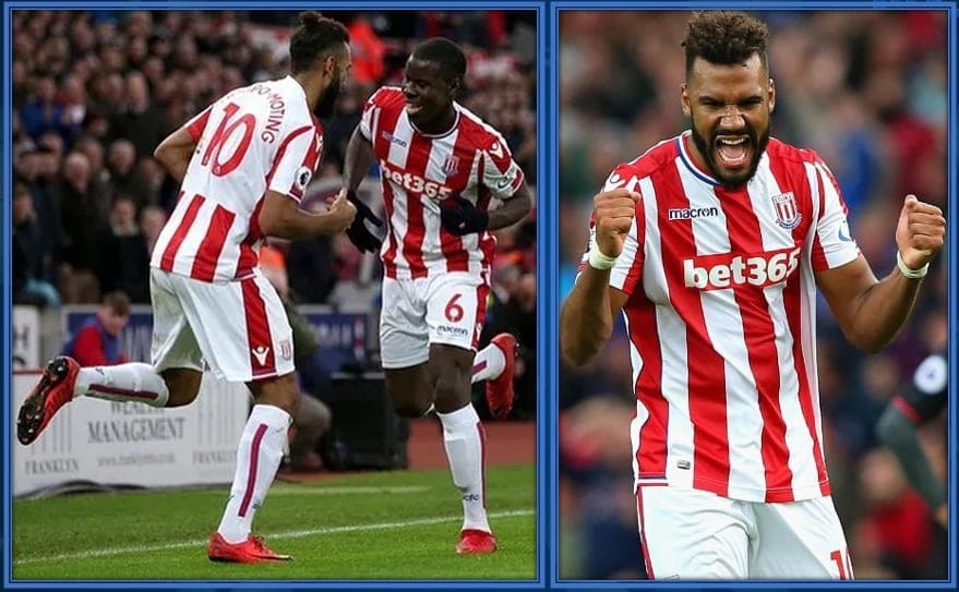 If there is one thing Choupo-Moting can remember about Stoke city, it is that bromance he had with Kurt Zouma.
