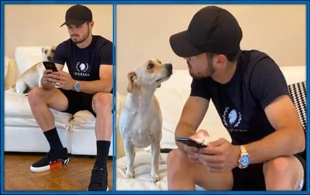 Pedro Neto's Dog seems appears to be his best friend and Housemate.