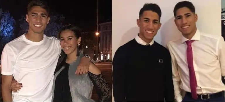 Achraf Hakimi's siblings- Have you seen these rare photos of Achraf with his sister and brother?