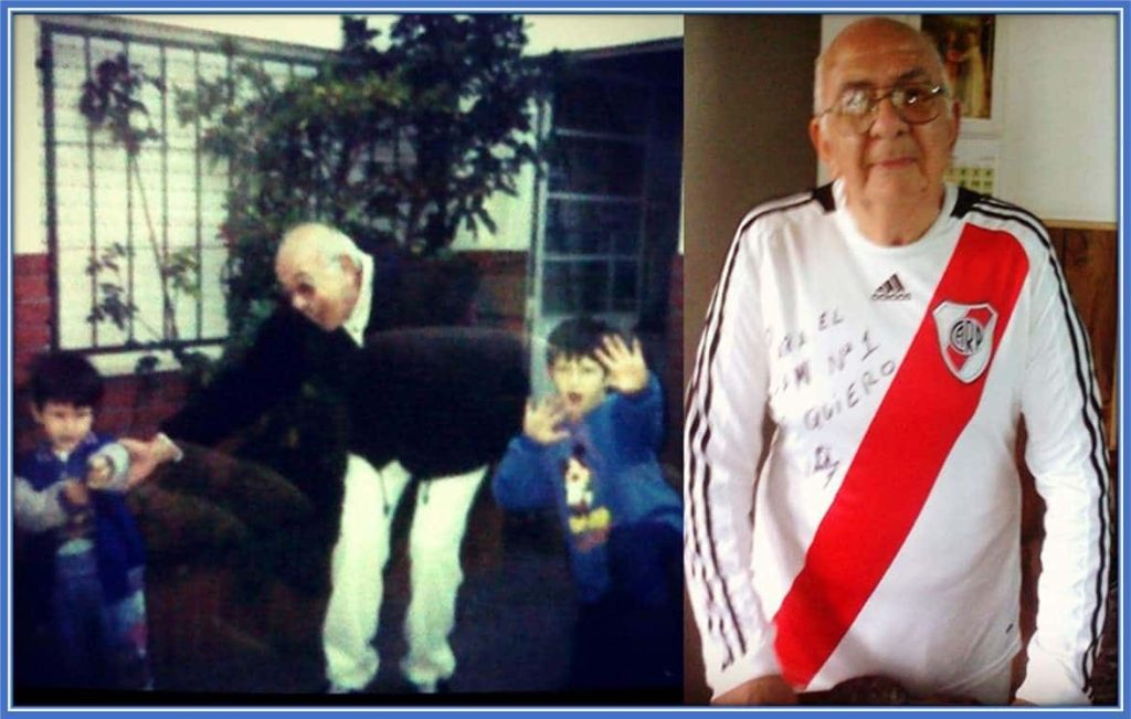 Meet the late Manuel Oscar. He is Guido Rodriguez's Grandfather, a man who made his childhood complete.