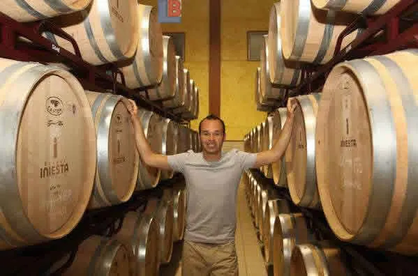 Andres Iniesta- The Wine Production Expert.