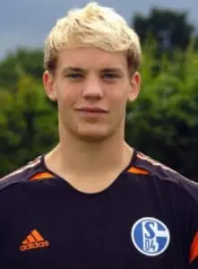 Neuer was raised to be a goalkeeper by Schalke.