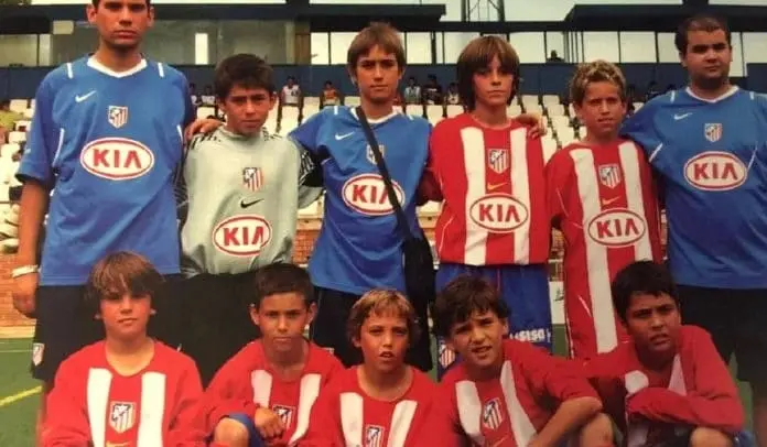 Marcos represented Atletico Madrid at the age of 12.