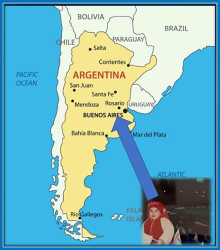 See Where Giovanni Comes From in Argentina.