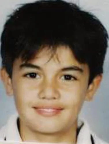 Young Tim Cahill in his boyhood years.