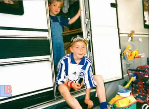 Eriksen appeared to be a jovial figure in his childhood.