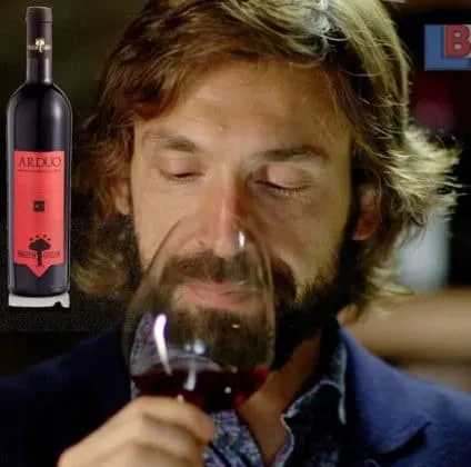 Andrea Pirlo- The Wine Expert.