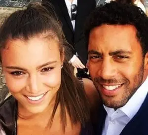 Naomi Solange and her Lover, Mousa Dembele.