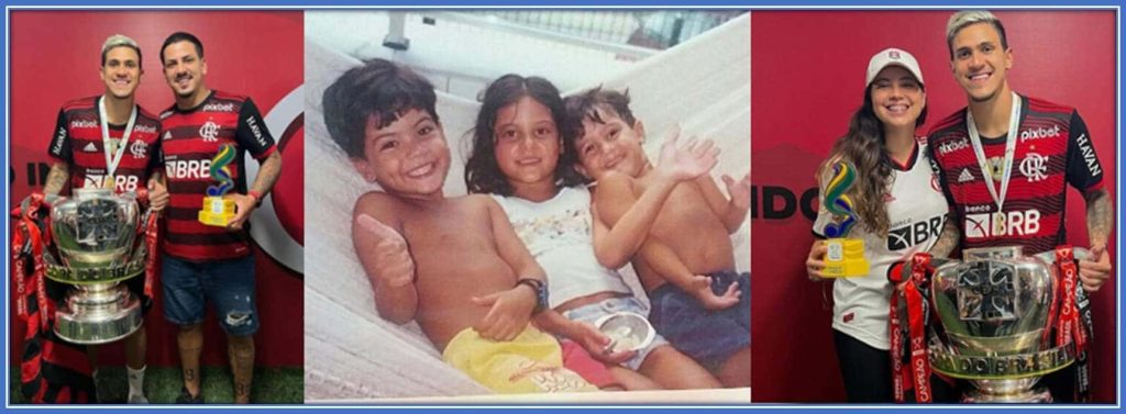 Meet Pedro Guilherme's siblings, Victor Guilherme and Thaisa Abreu.