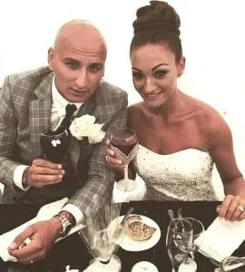 The wedding ceremony between Shelvey and Daisy.