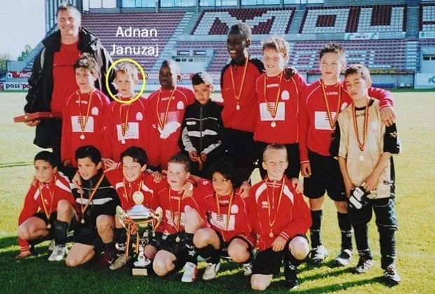 The early footballing years of Adnan Januzaj.