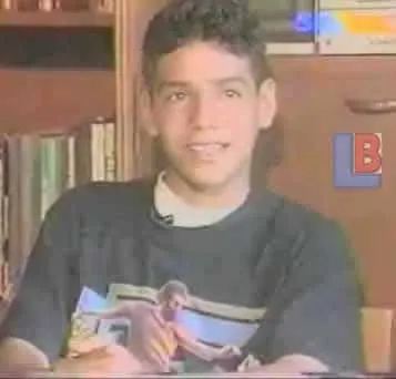 This is young Radamel Falcao at the age of 11.