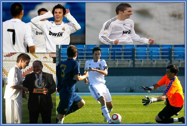 Here are some of his great moments with Real Madrid Youth.