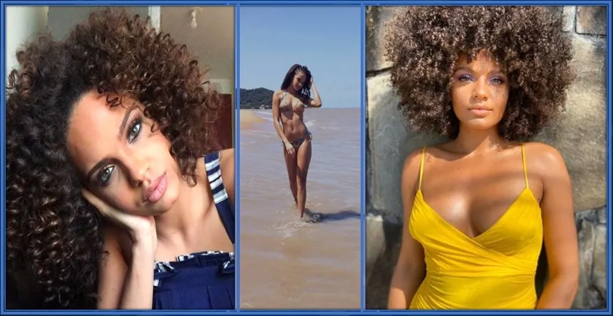 This damsel - Alicia Aylies - is Kylian Mbappe's Girlfriend and wife-to-be.