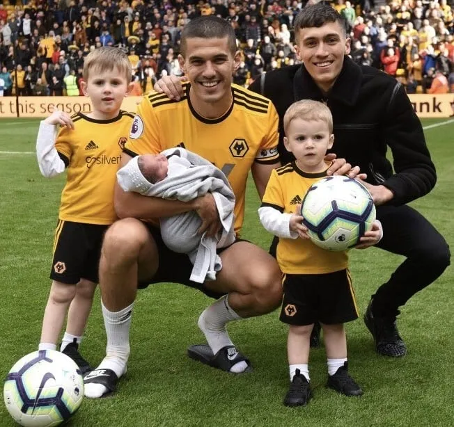 Can you spot Conor Coady's brother in this shot?