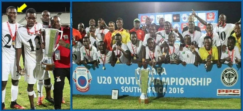 The COSAFA U20 Cup victory opened European doors for the Youngster.
