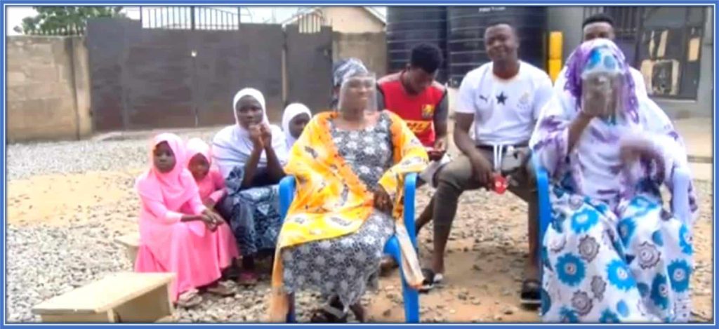 Meet the other members of the Mohammed Kudus Family - at their family compound in Ghana.