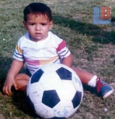 A very handsome Radamel Falcao in his childhood.