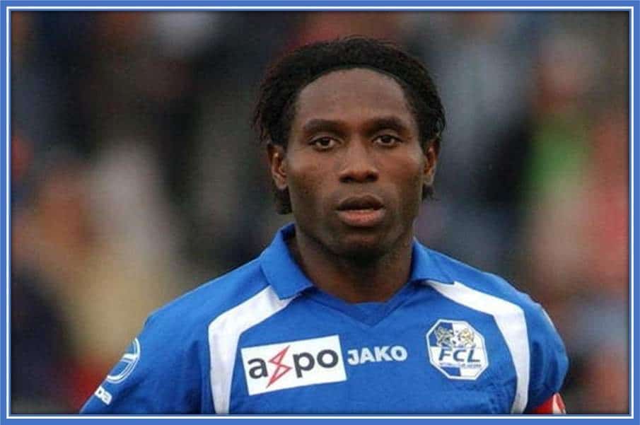 Meet Jean-Michel Tchouga, the ex-footballer he refers to as his second Idol.