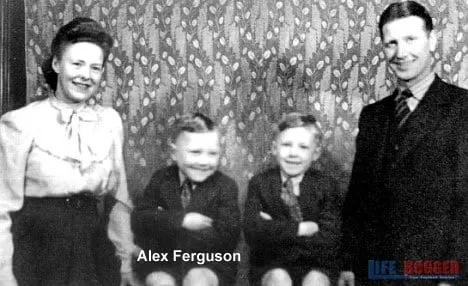 Meet Alex Ferguson's family - back in the day.