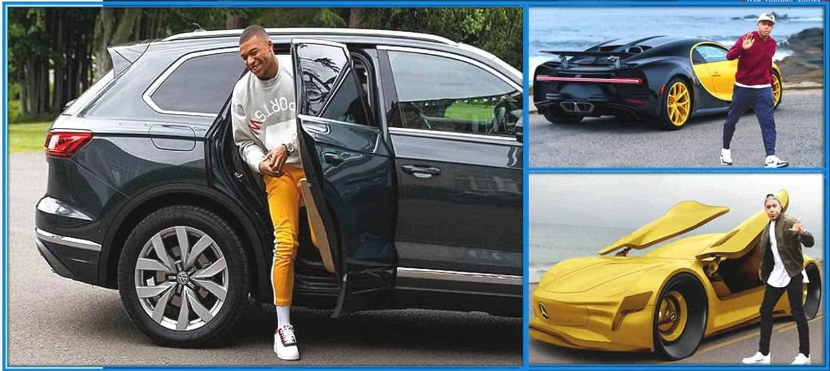 Kylian Mbappe Lifestyle Facts. A look into his Car Collections.