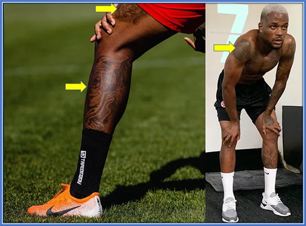 The meaning of Cyle Larin Tattoos - EXPLAINED.