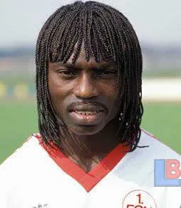 This is Souleymane Sane - Leroy's father, during his active career days.