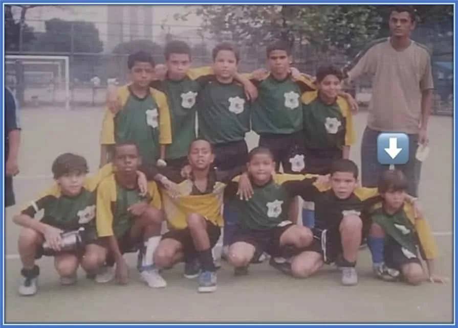 Bruno Guimaraes' Early Life in academy Futsal. He was the smallest and also mightiest among his peers.