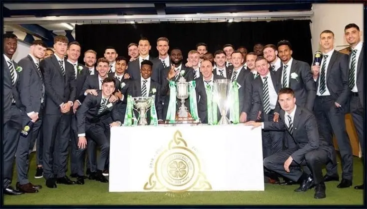 Magic Odsonne was among those who helped his former club, Celtic, win the 2018-2019 Domestic treble under Brendan Rodgers.