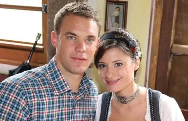 Kathrin Gilch and her husband, Manuel.