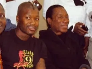 Meet the late Mangué Cissé alongside his son, Djibril.