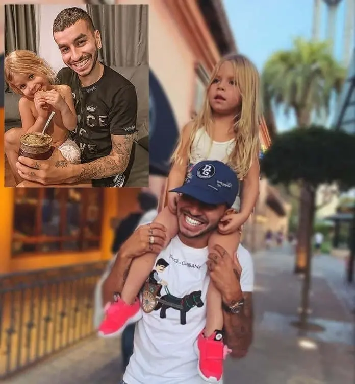 Angel Correa loves his daughter and often spends quality time with her.