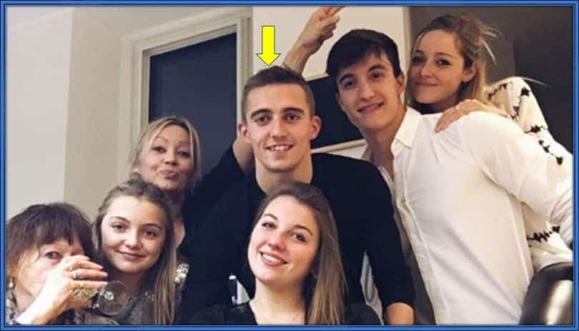 In the Picture are Family members - Emmi Castagne, Camille Melon, Alex Kergen, Verougstraete Clarence and Timothy Castagne etc.