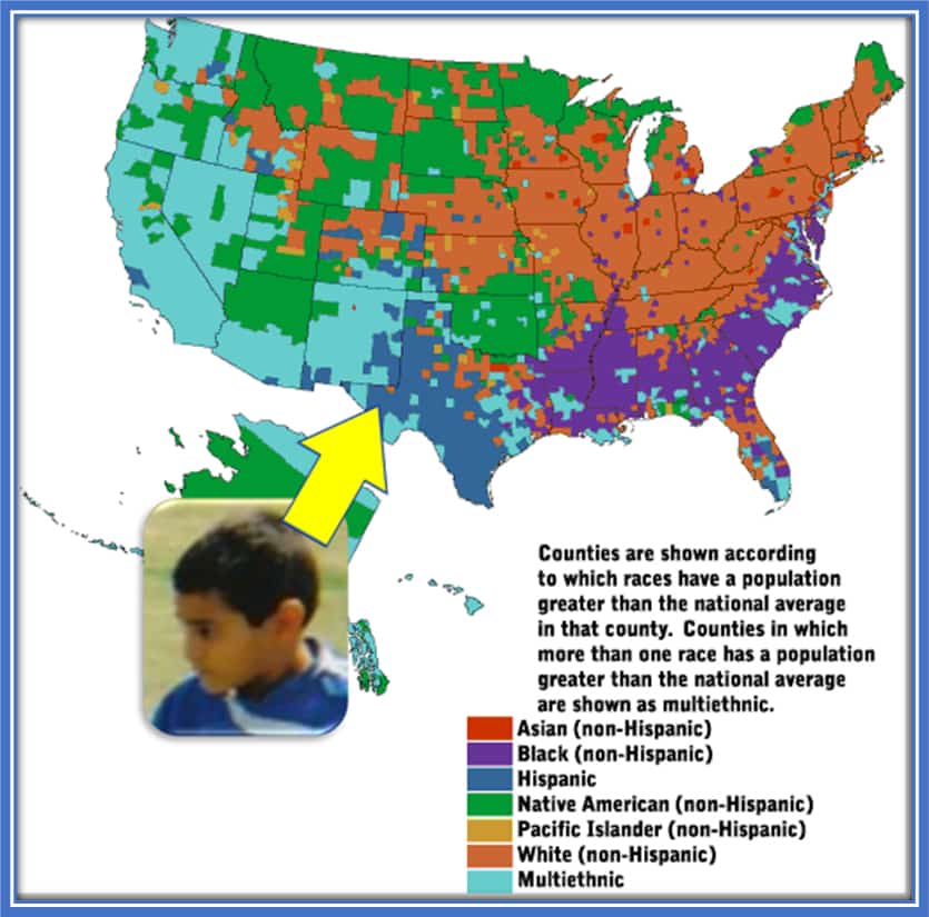 This US map explains Ricardo Pepi's Ethnicity.